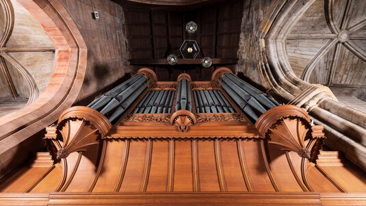 Pipe organ humidity control Pipe organ humidity control